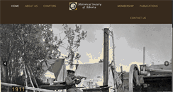 Desktop Screenshot of albertahistory.org